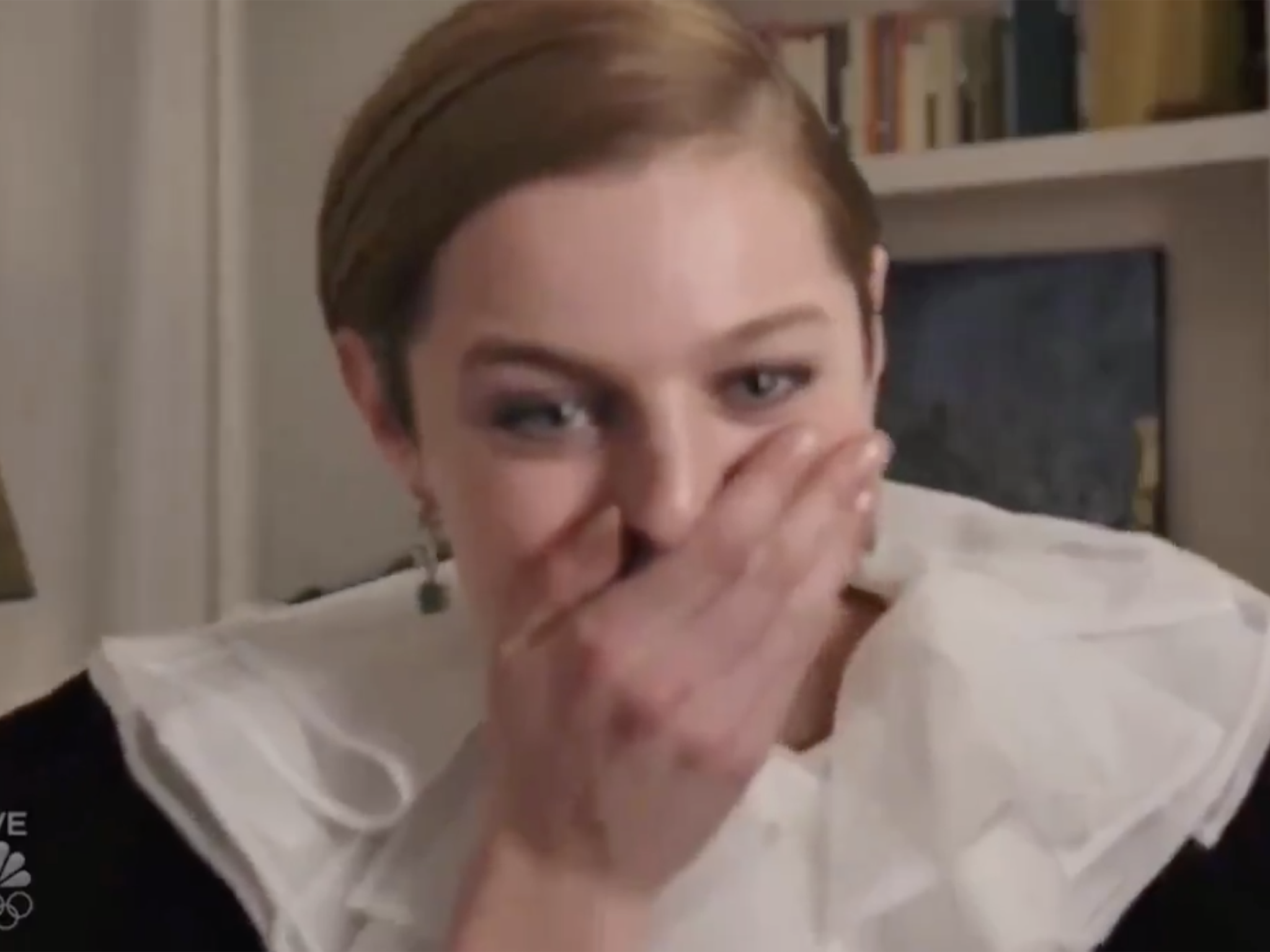 The Crown’s Emma Corrin thanks Princess Diana in Golden